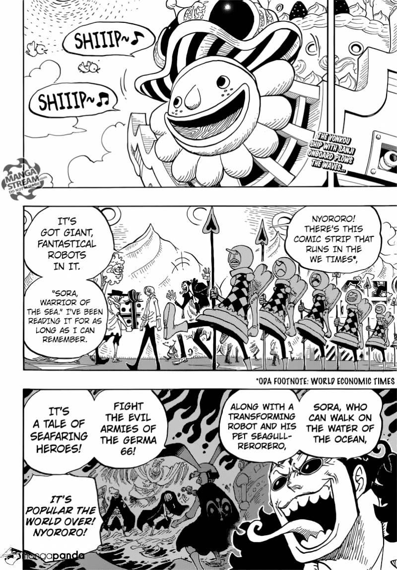 One Piece - Chapter 825 : The We Times  Comic Strip