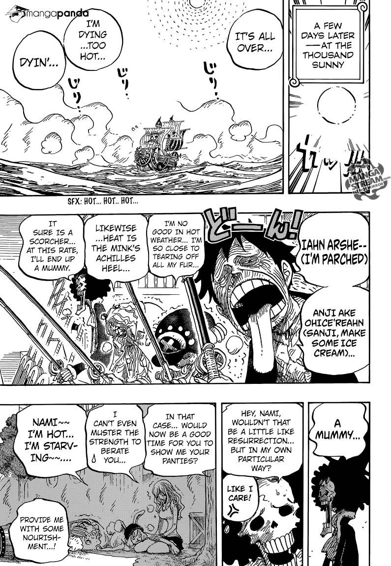 One Piece - Chapter 825 : The We Times  Comic Strip