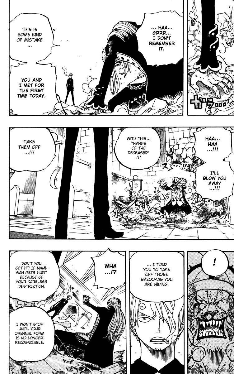 One Piece - Chapter 464 : Sanji S Dream