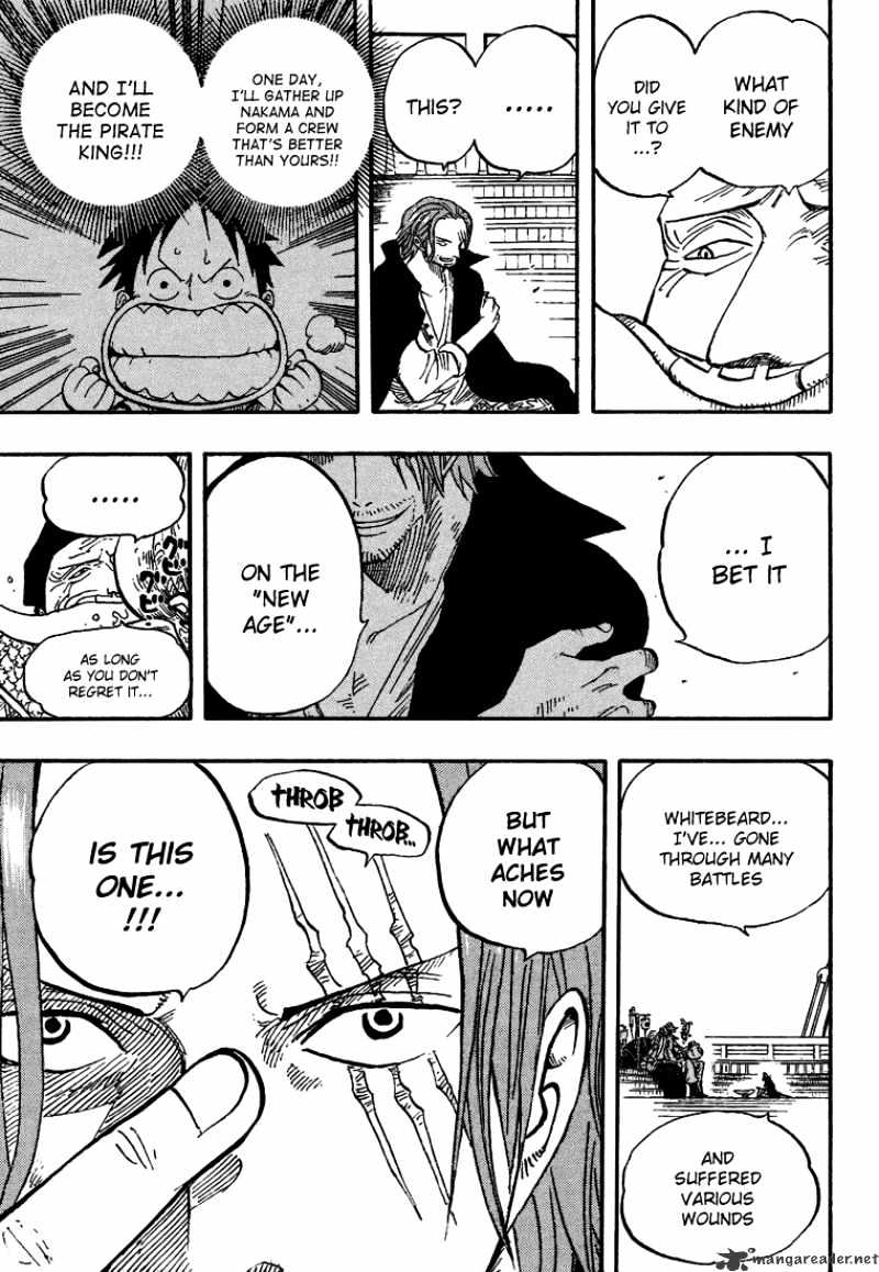 One Piece - Chapter 434 : Whitebeard And Redhaired