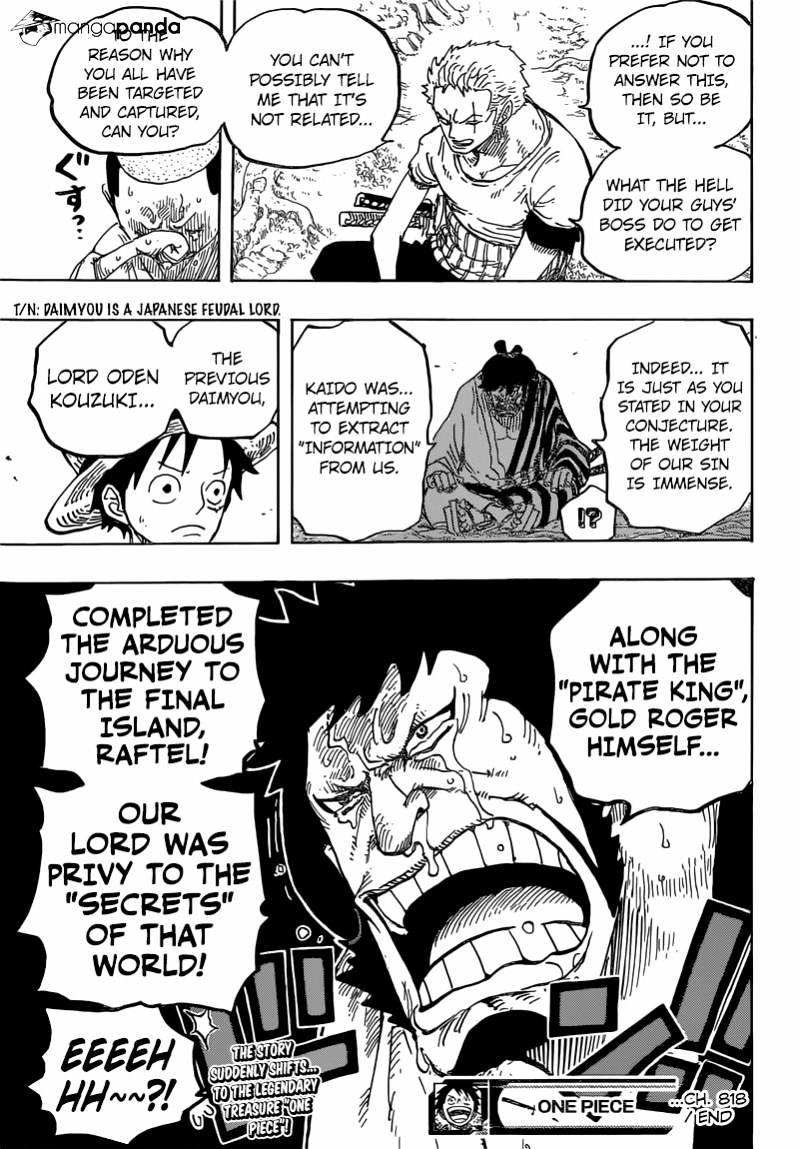 One Piece - Chapter 818 : Within The Whale