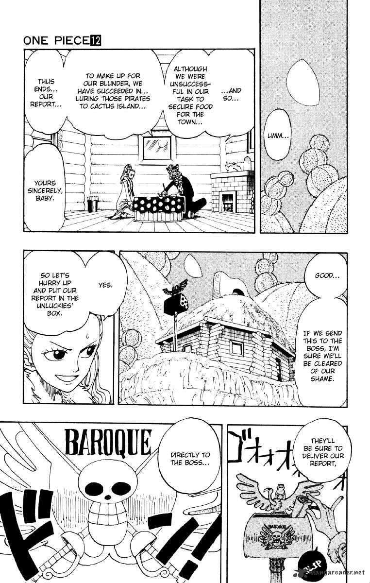 One Piece - Chapter 107 : Moonlight And The Gravestones