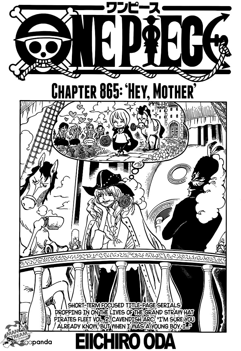 One Piece - Chapter 865 : Hey Mother