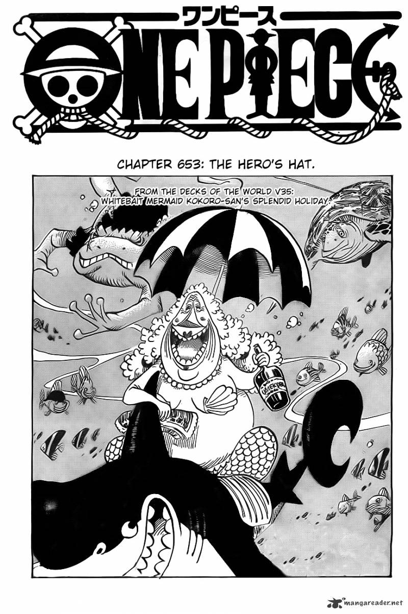 One Piece - Chapter 653 : The Hero S Hat