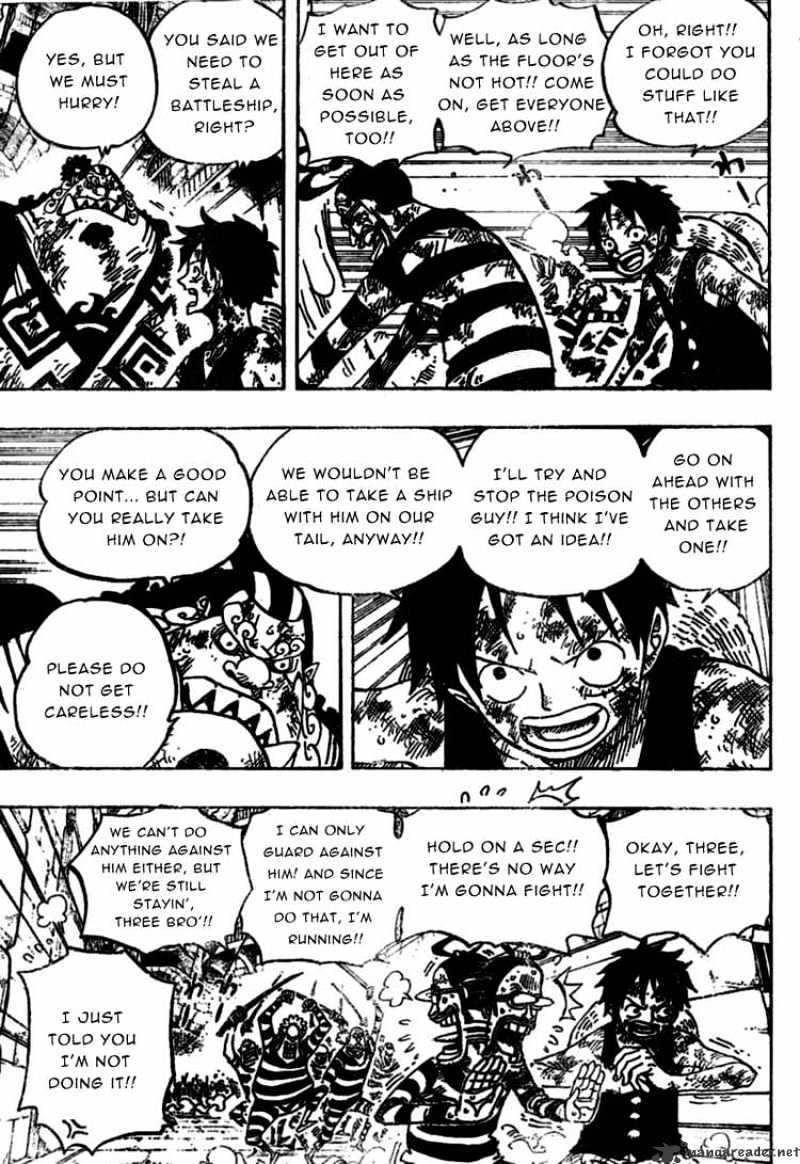 One Piece - Chapter 546 : Captain Of The Fishman Pirates, Shichibukai Jimbei