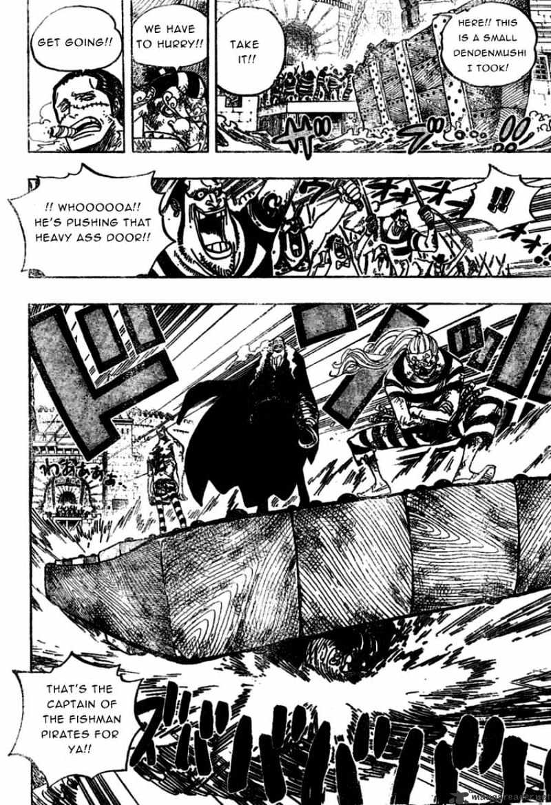 One Piece - Chapter 546 : Captain Of The Fishman Pirates, Shichibukai Jimbei