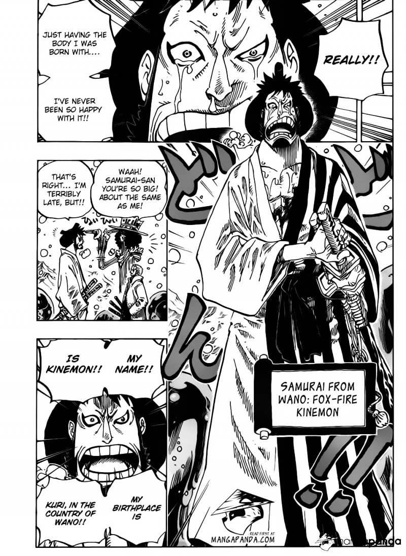 One Piece - Chapter 672 : My Name Is Kinemon!!