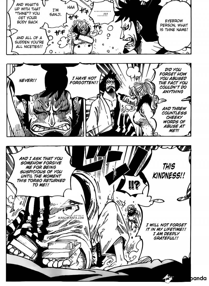 One Piece - Chapter 672 : My Name Is Kinemon!!