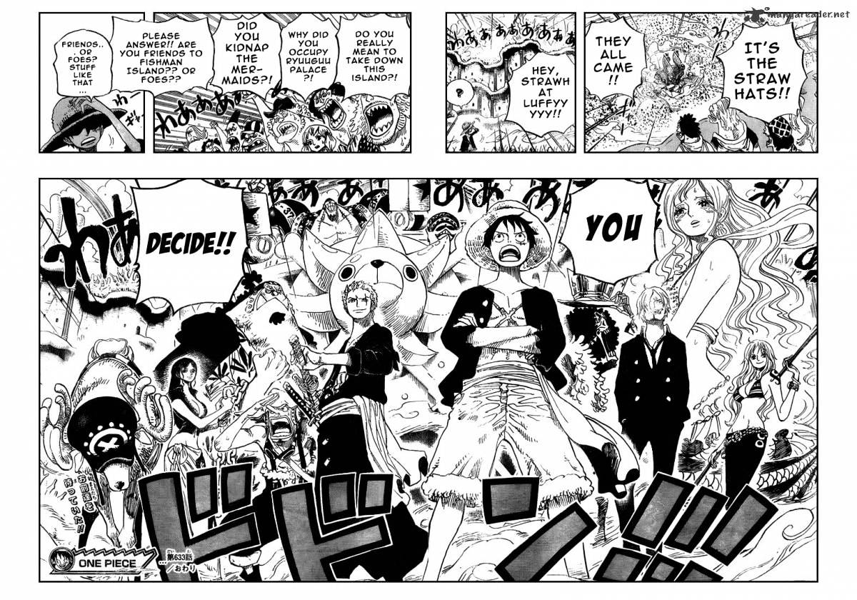 One Piece - Chapter 633 : Friend Or Foe