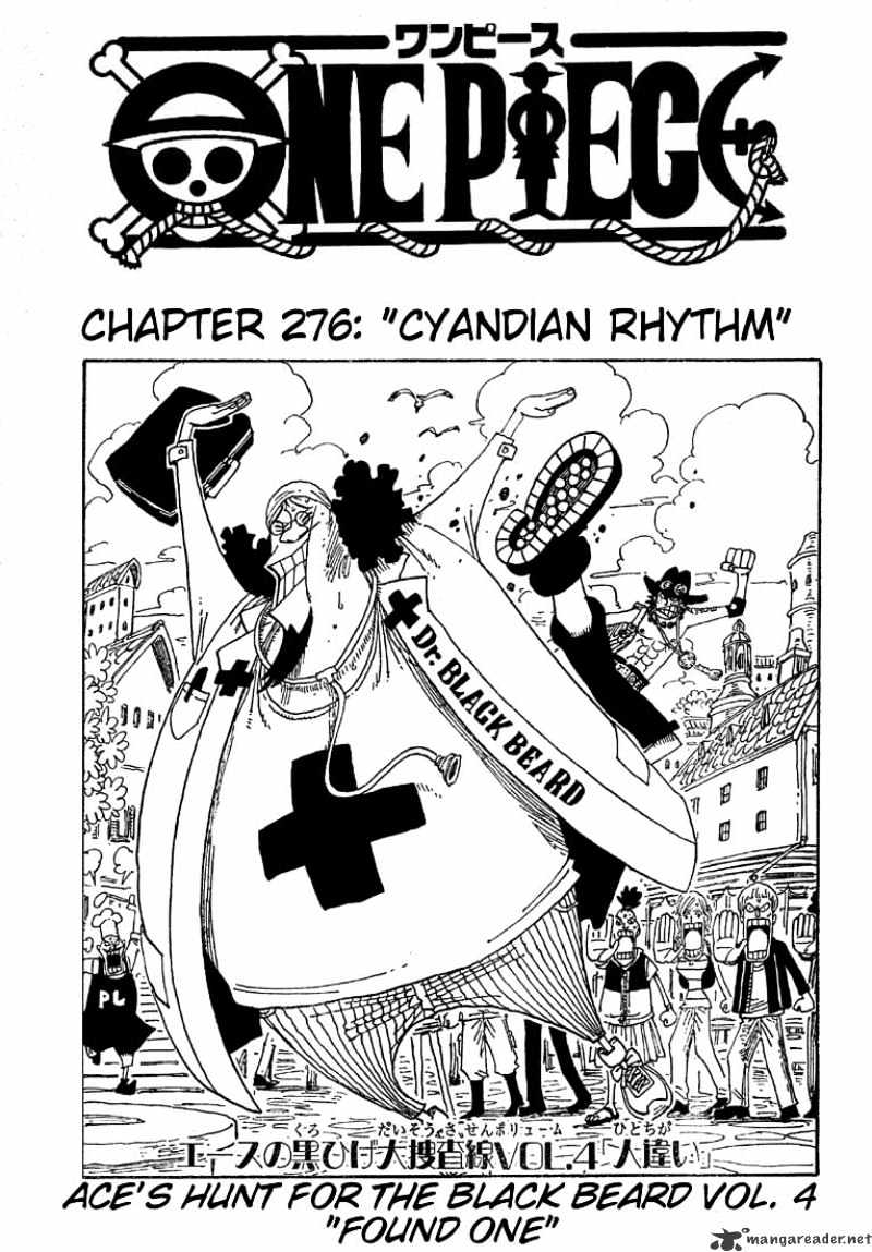 One Piece - Chapter 276 : Cyandian Rhythm