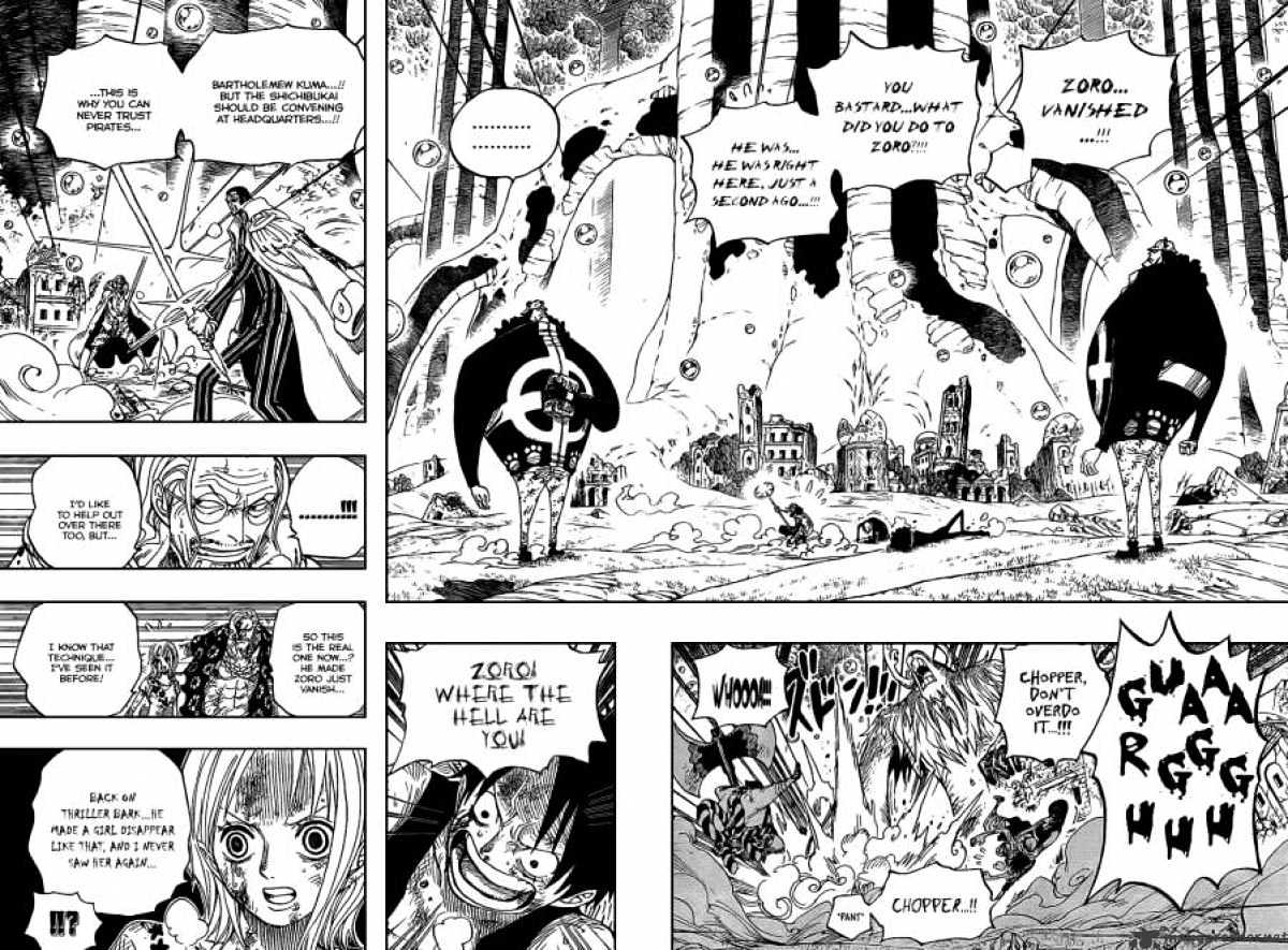 One Piece - Chapter 513 : I Couldn T Even