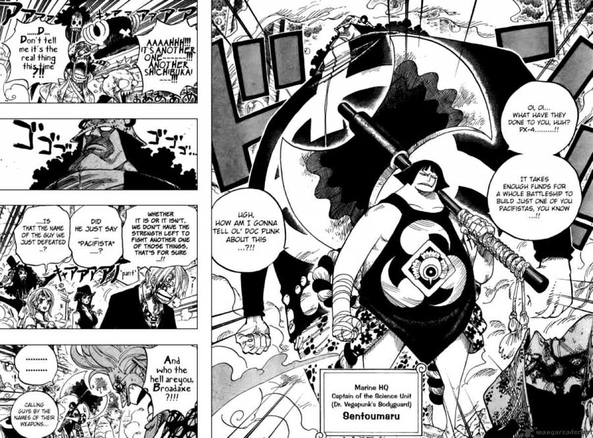 One Piece - Chapter 511 : Sentoumaru And His Broadaxe