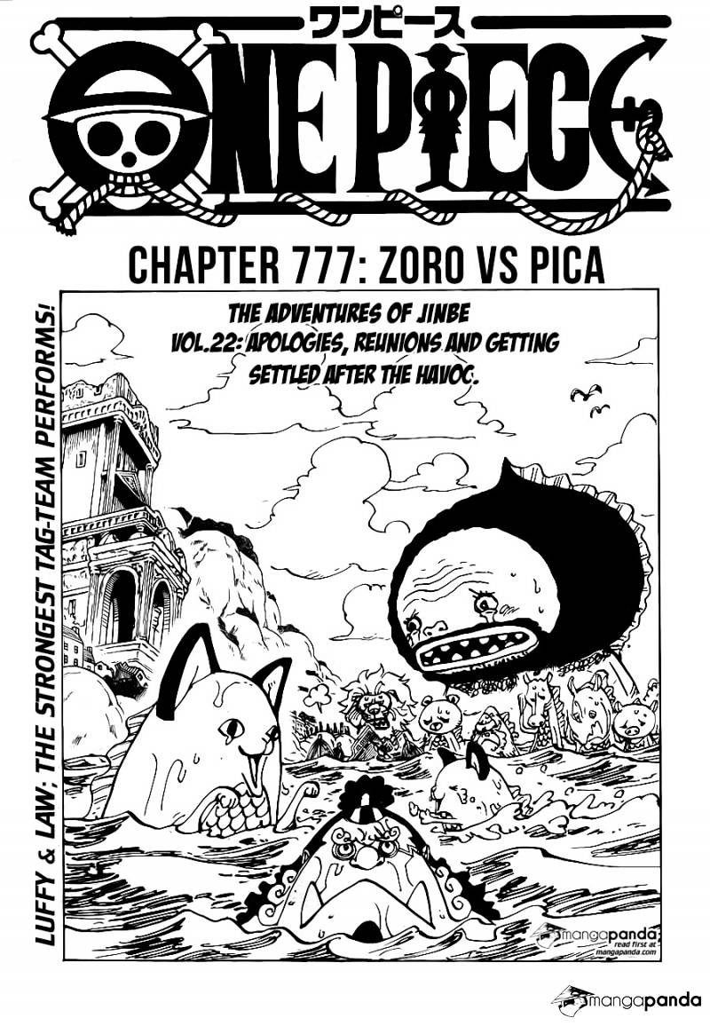 One Piece - Chapter 777 : Zoro Vs Pica