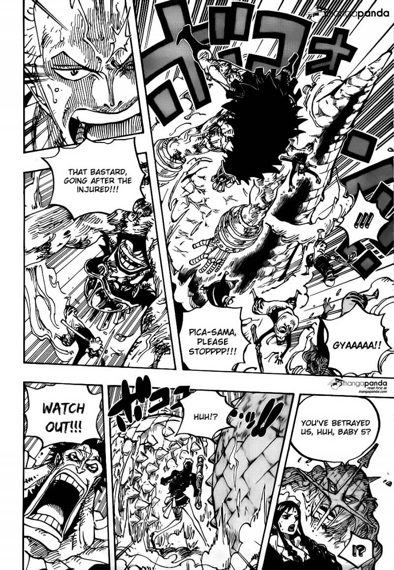 One Piece - Chapter 777 : Zoro Vs Pica