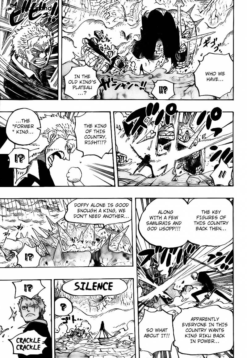 One Piece - Chapter 777 : Zoro Vs Pica