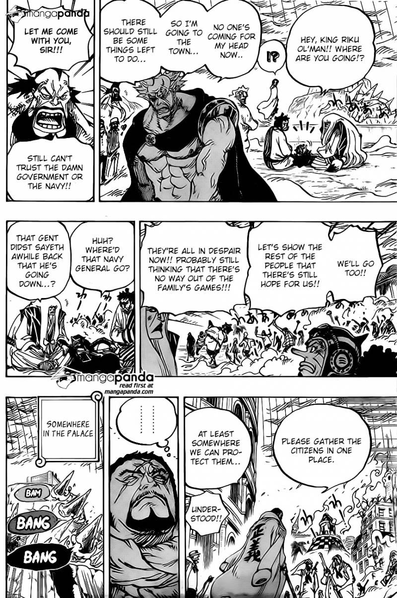 One Piece - Chapter 777 : Zoro Vs Pica