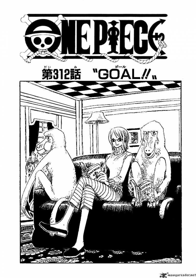 One Piece - Chapter 312 : Goal!!