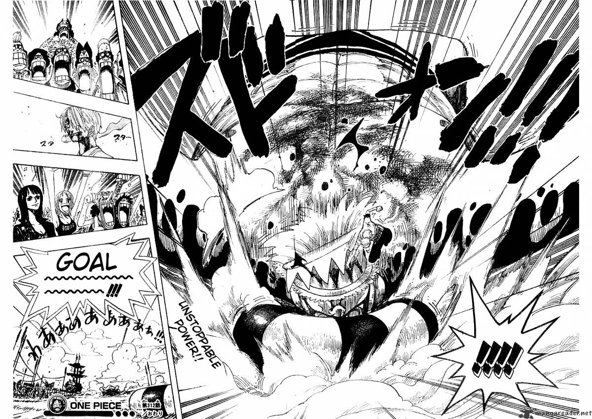 One Piece - Chapter 312 : Goal!!