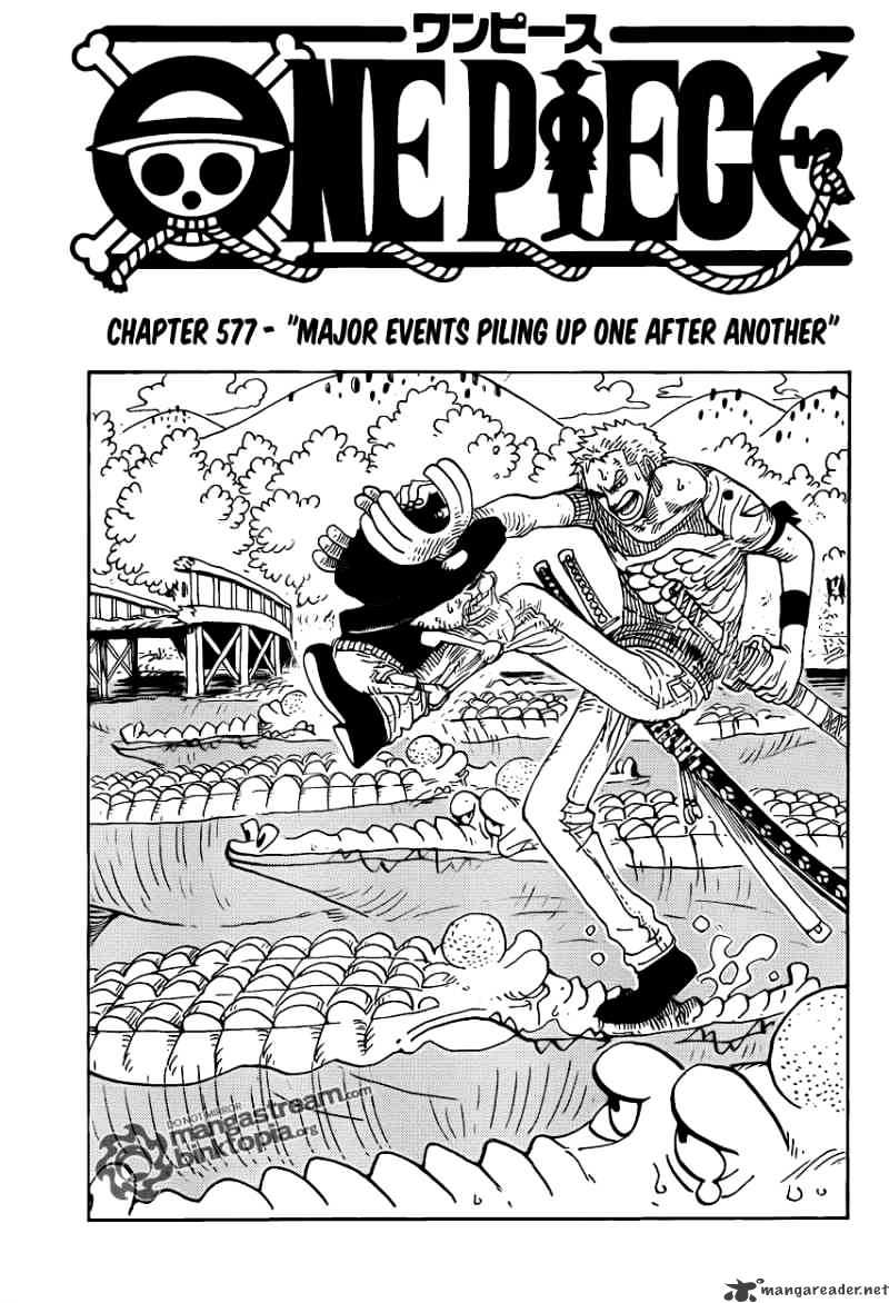 One Piece - Chapter 577 : Major Events Piling Up One After Another