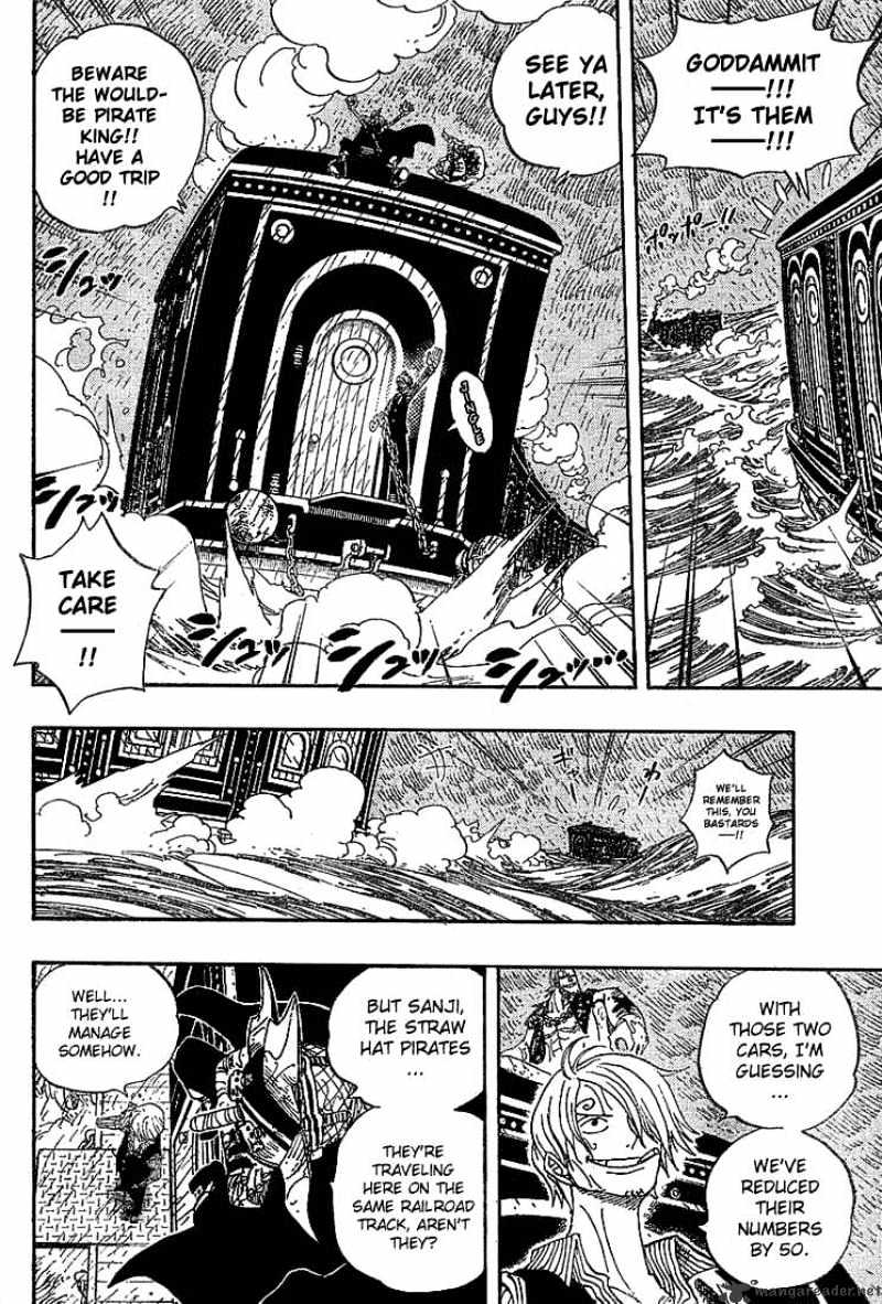 One Piece - Chapter 368 : Sea Train Battle Game