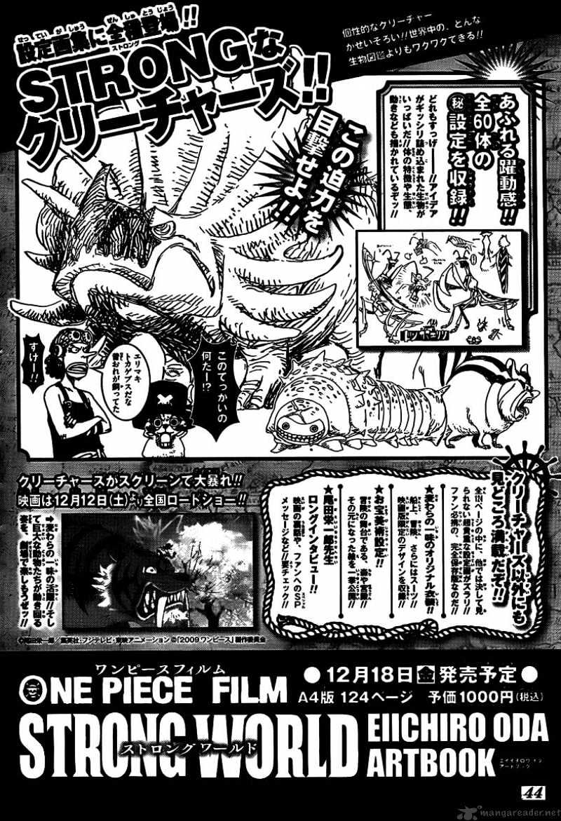 One Piece - Chapter 564 : The Man Who Shakes The World