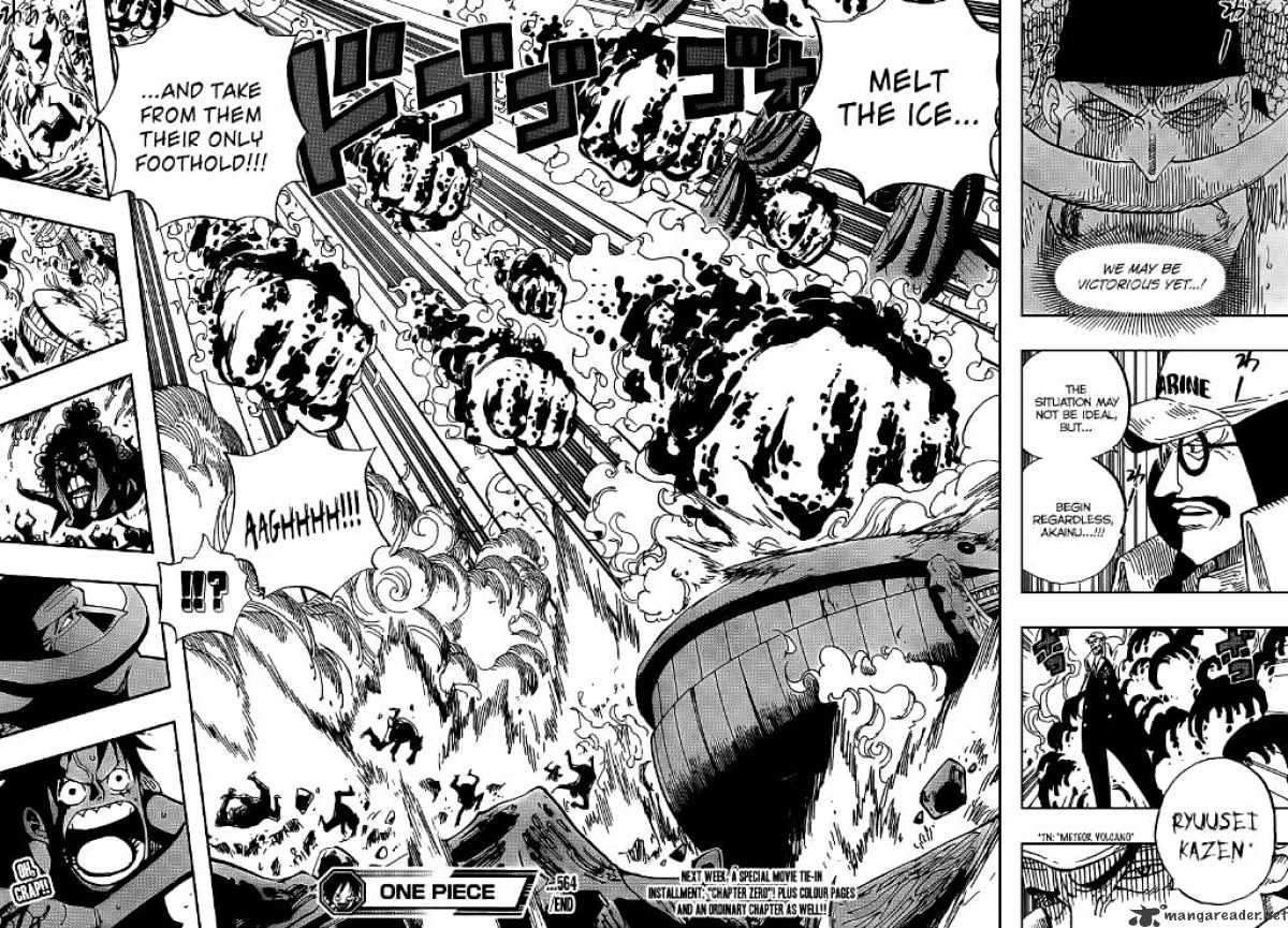 One Piece - Chapter 564 : The Man Who Shakes The World