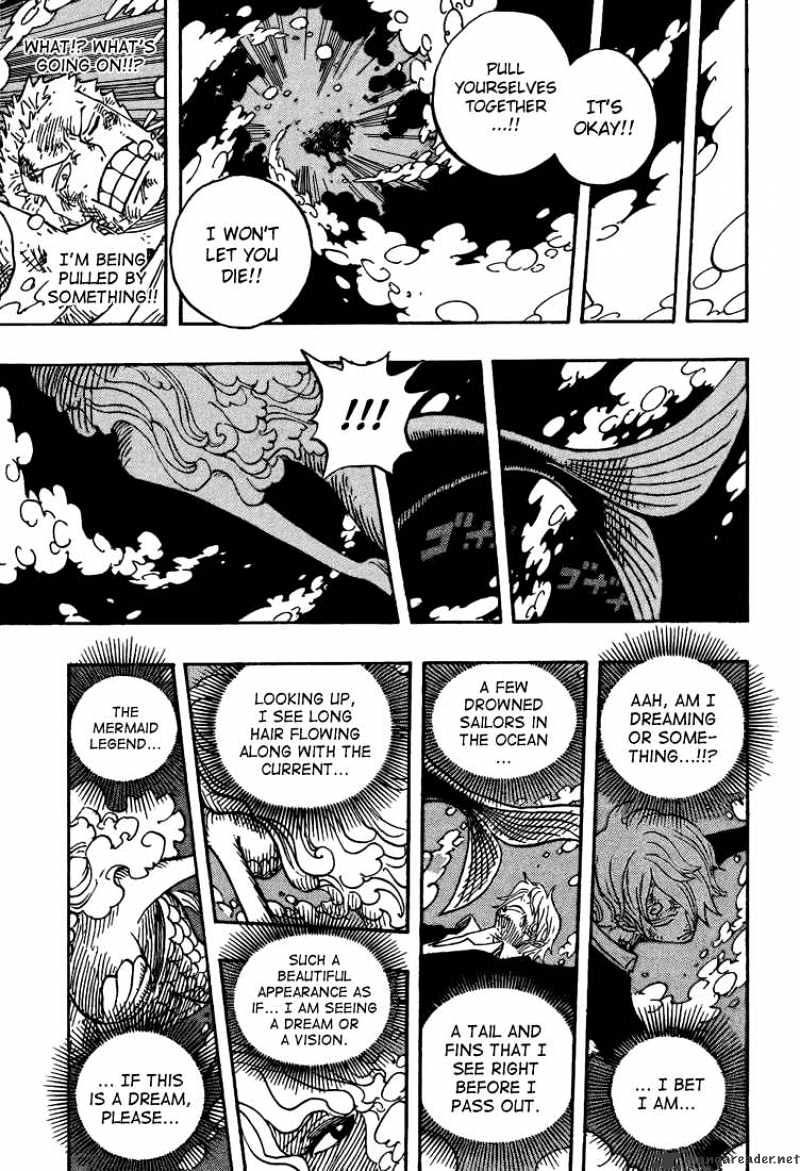 One Piece - Chapter 423 : The Mermaid Legend