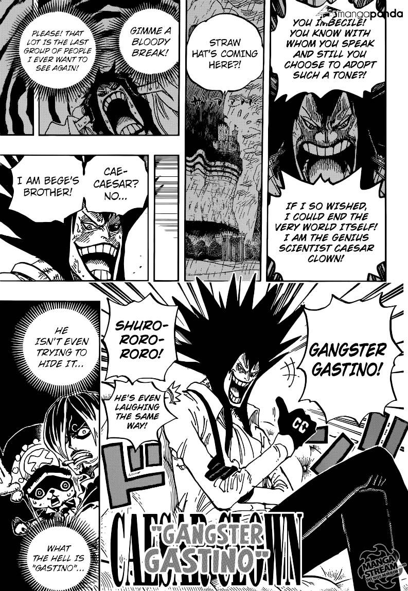 One Piece - Chapter 858 : Meeting