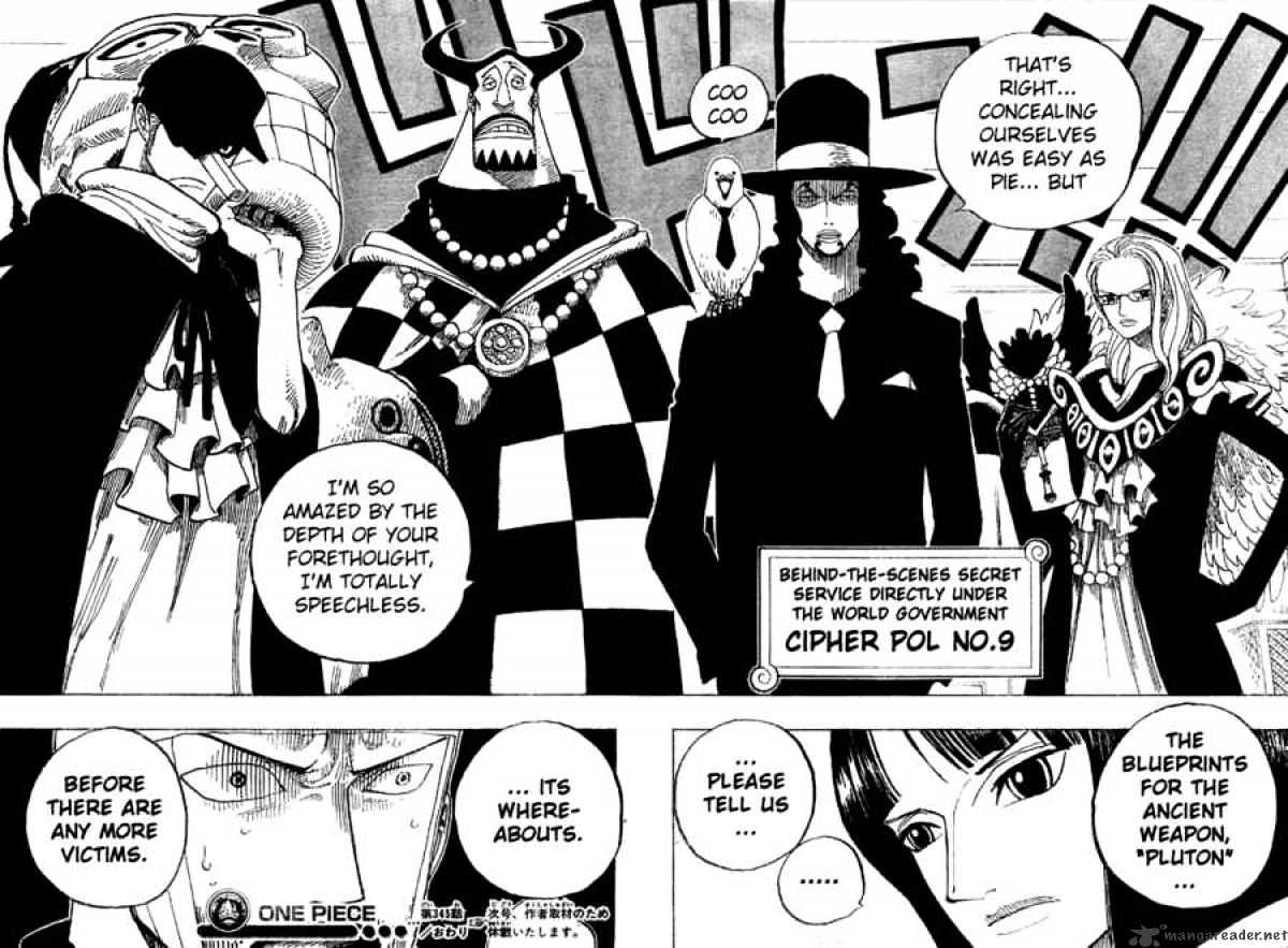 One Piece - Chapter 345 : The Concealed Ones