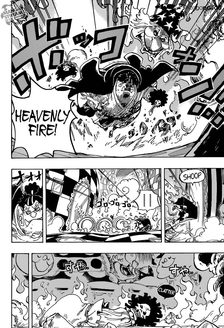 One Piece - Chapter 855 : Grrrrooowwll!!