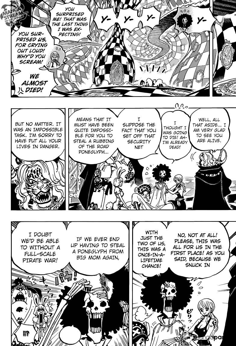 One Piece - Chapter 855 : Grrrrooowwll!!