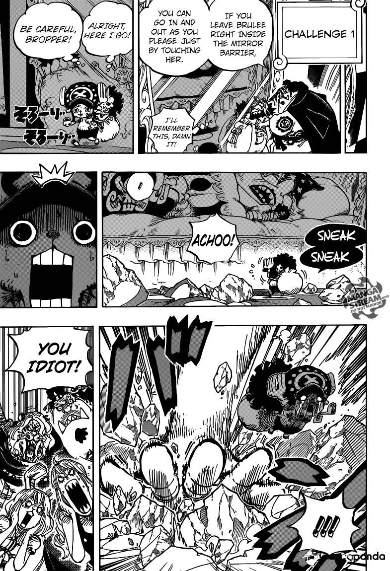 One Piece - Chapter 855 : Grrrrooowwll!!