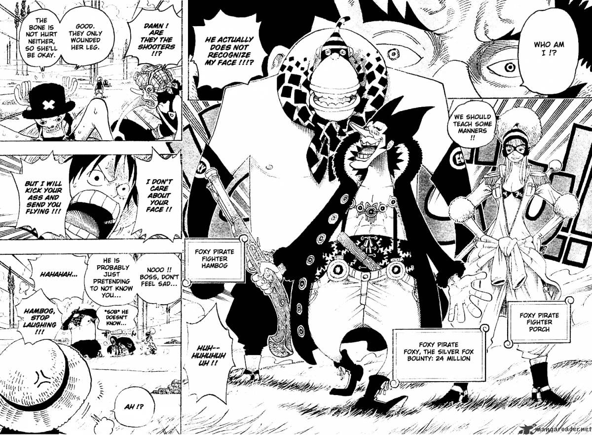 One Piece - Chapter 305 : Foxy, The Silver Fox