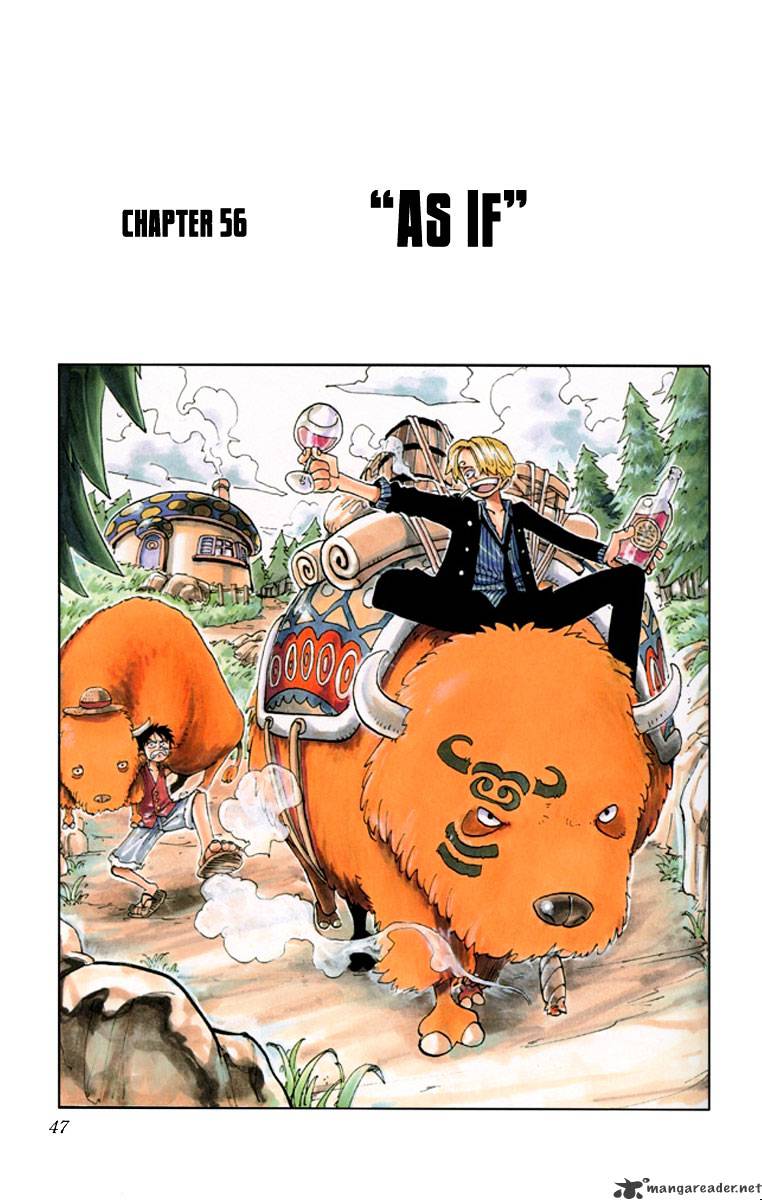 One Piece - Chapter 56 : As If