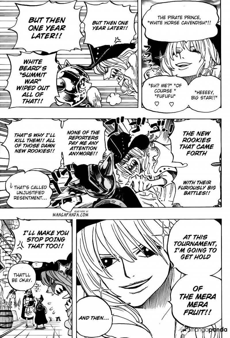 One Piece - Chapter 704 : The Statue Of Kyros And Lucy.