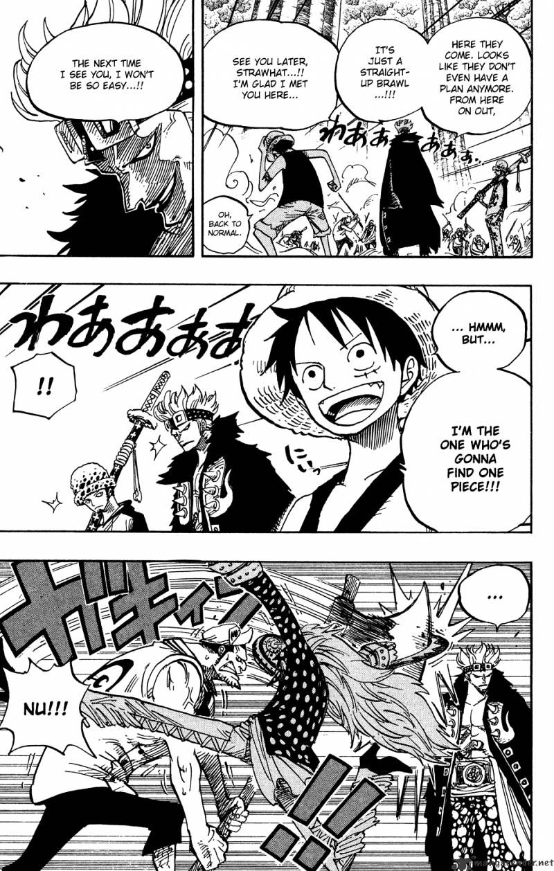 One Piece - Chapter 505 : Kuma