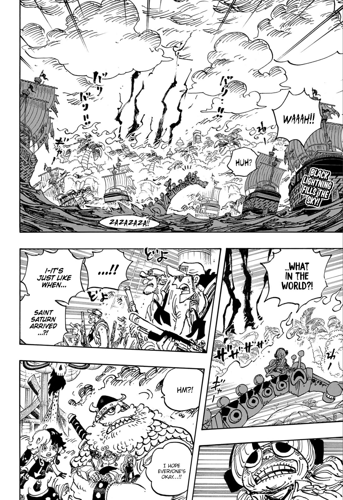 One Piece - Chapter 1110: Planetfall