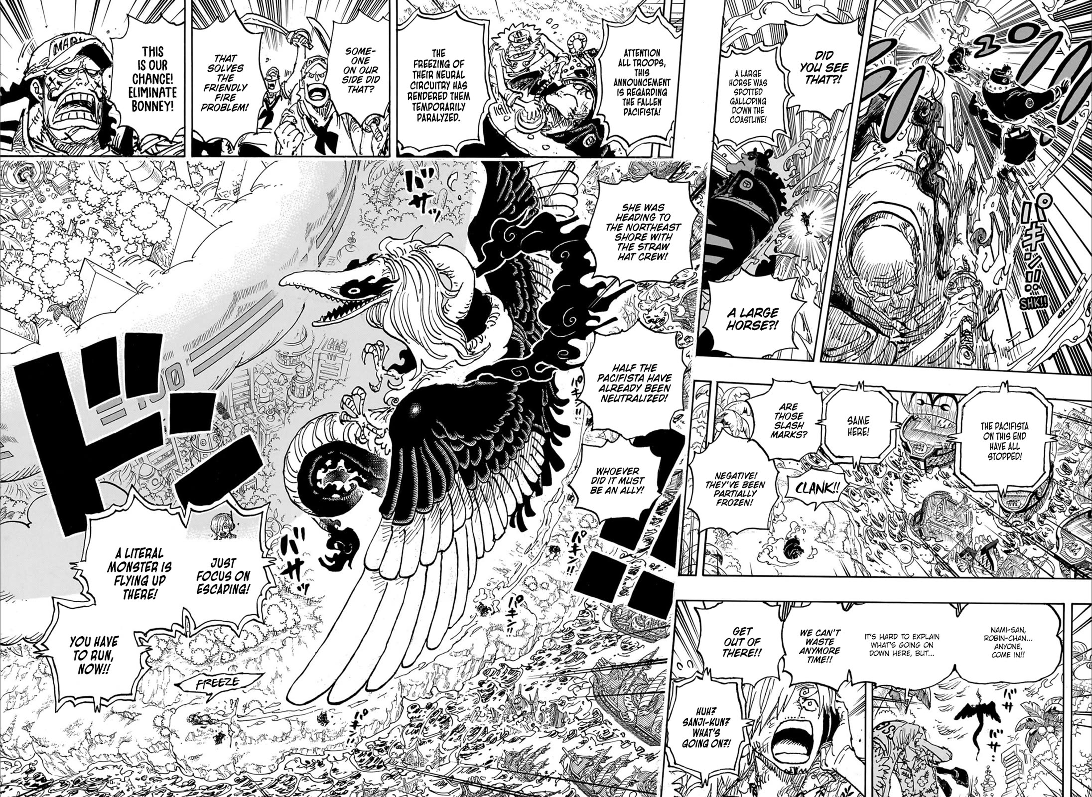 One Piece - Chapter 1110: Planetfall