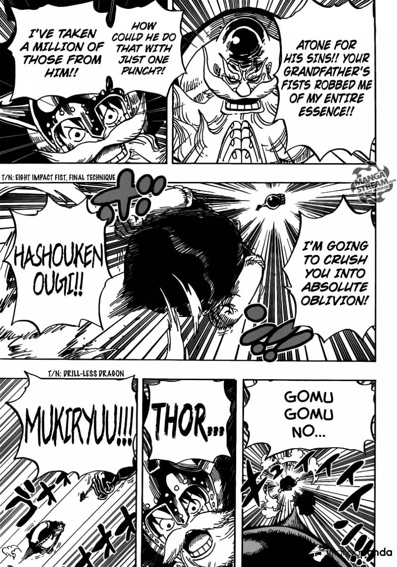 One Piece - Chapter 719 : Open, Chinjao!