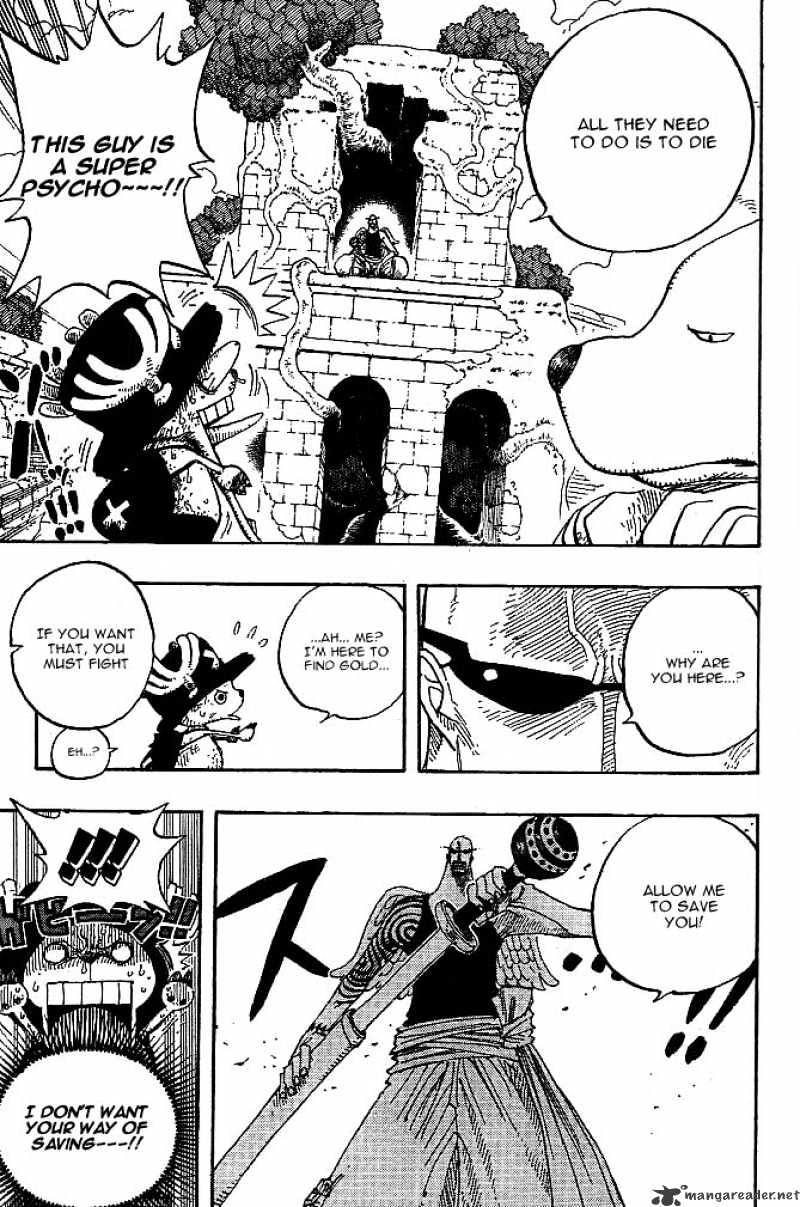 One Piece - Chapter 266 : Chopper The Pirate Vs. Priest Oumu