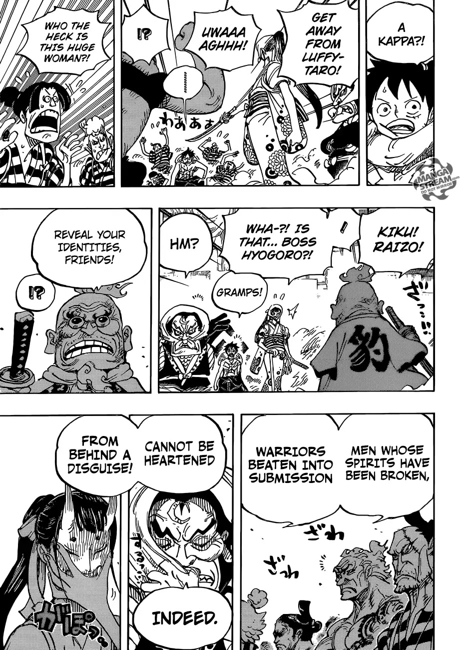 One Piece - Chapter 948: Kawamatsu The Kappa Appears