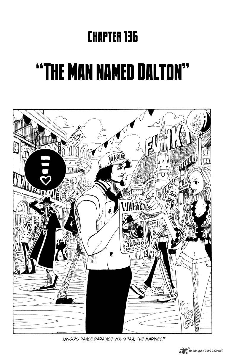 One Piece - Chapter 136 : The Man Named Dalton