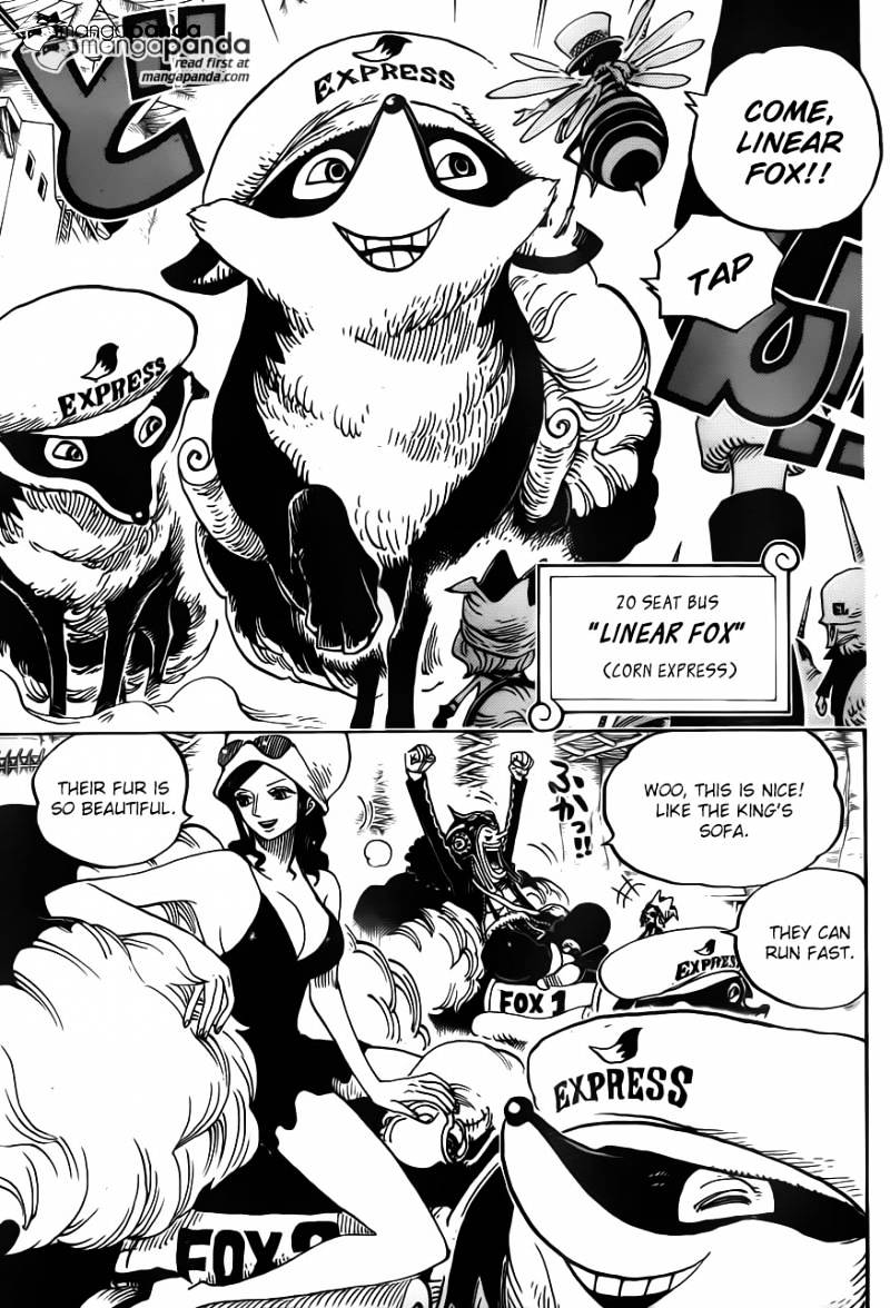 One Piece - Chapter 718 : The Riku Kingdom Army Of The Flower Garden