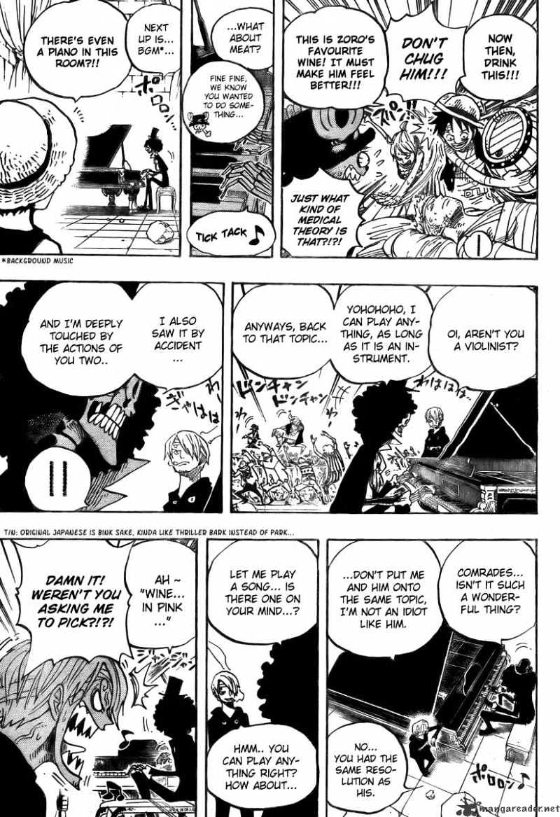 One Piece - Chapter 486 : Piano