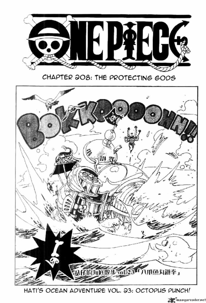 One Piece - Chapter 208 : The Protecting Gods