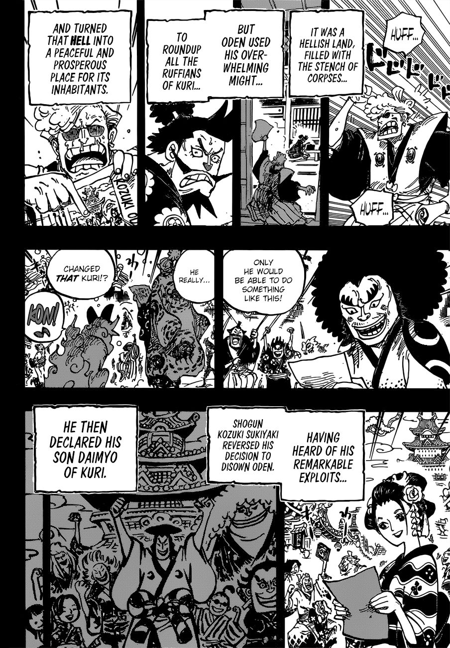 One Piece - Chapter 962: The Daimyo And His Retainers