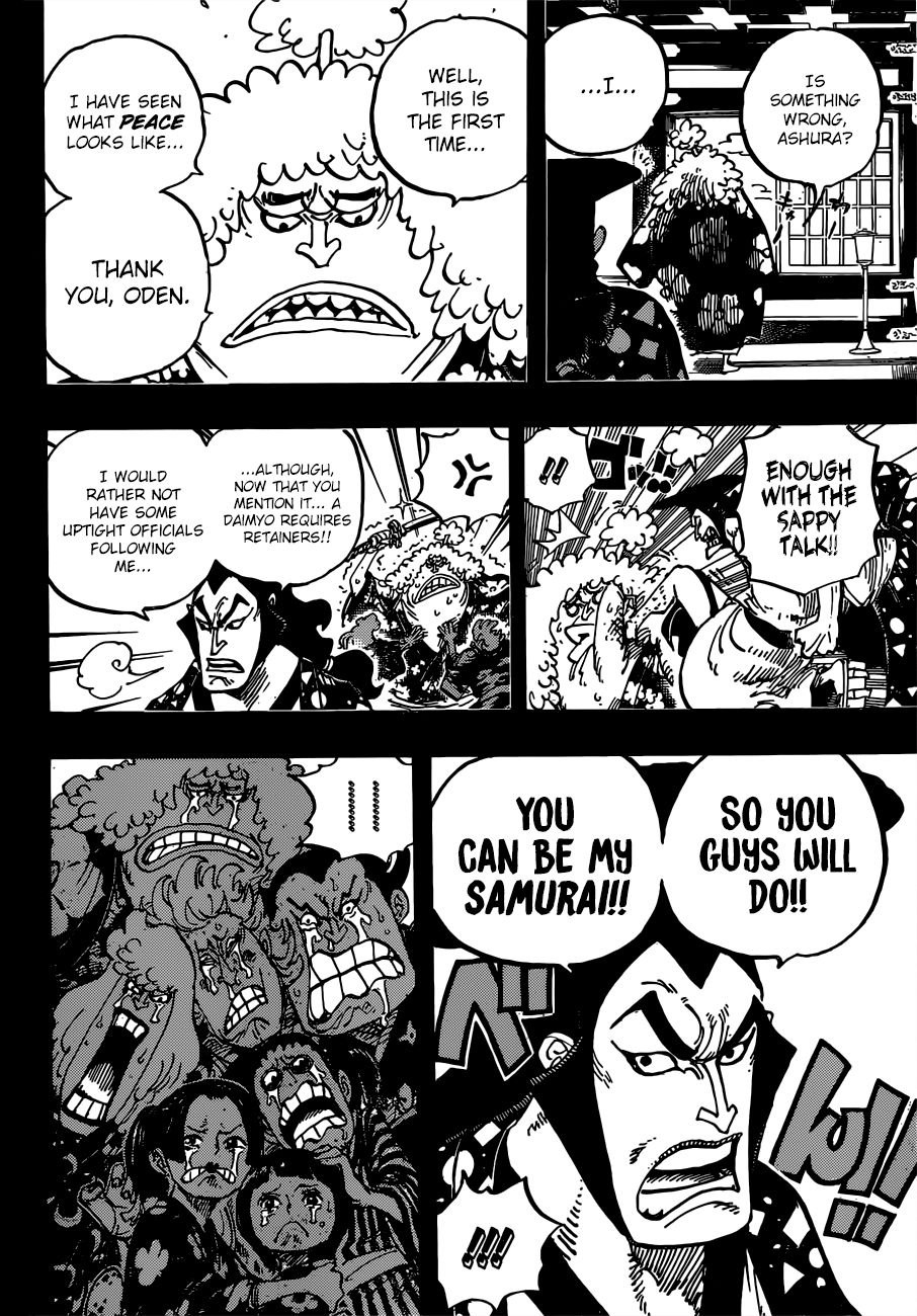 One Piece - Chapter 962: The Daimyo And His Retainers