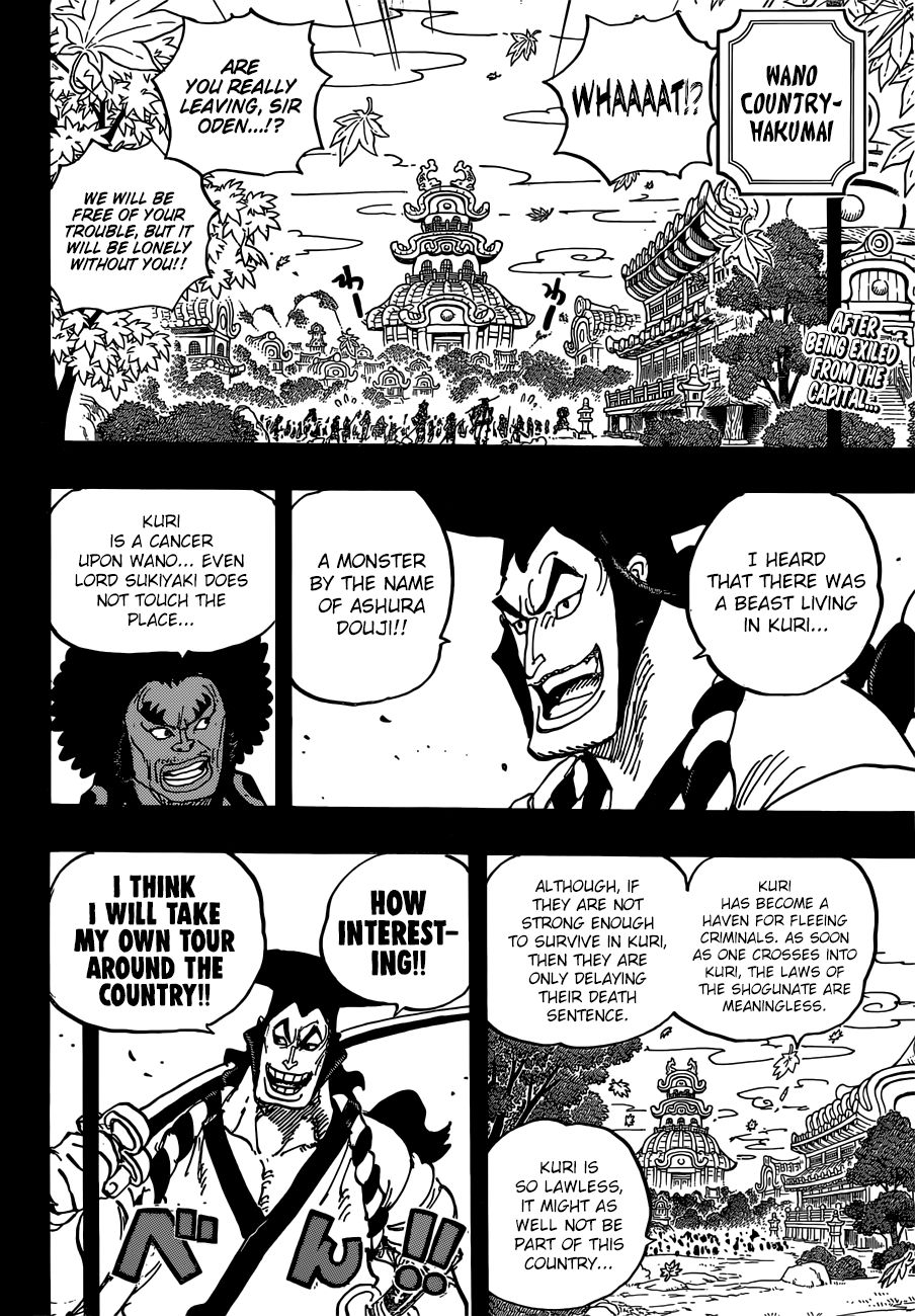 One Piece - Chapter 962: The Daimyo And His Retainers