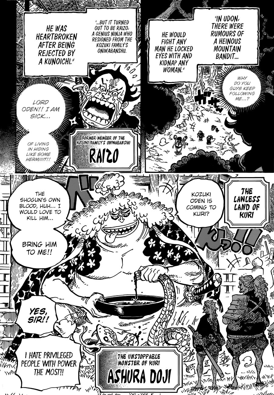 One Piece - Chapter 962: The Daimyo And His Retainers