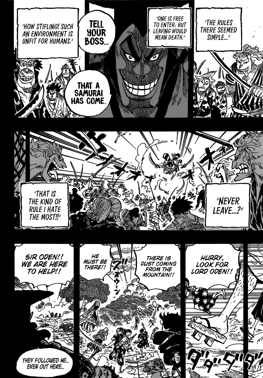 One Piece - Chapter 962: The Daimyo And His Retainers